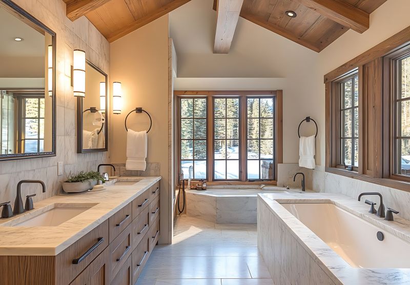 Contemporary Master Bath