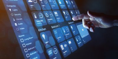 Smart Bathroom Control Panel